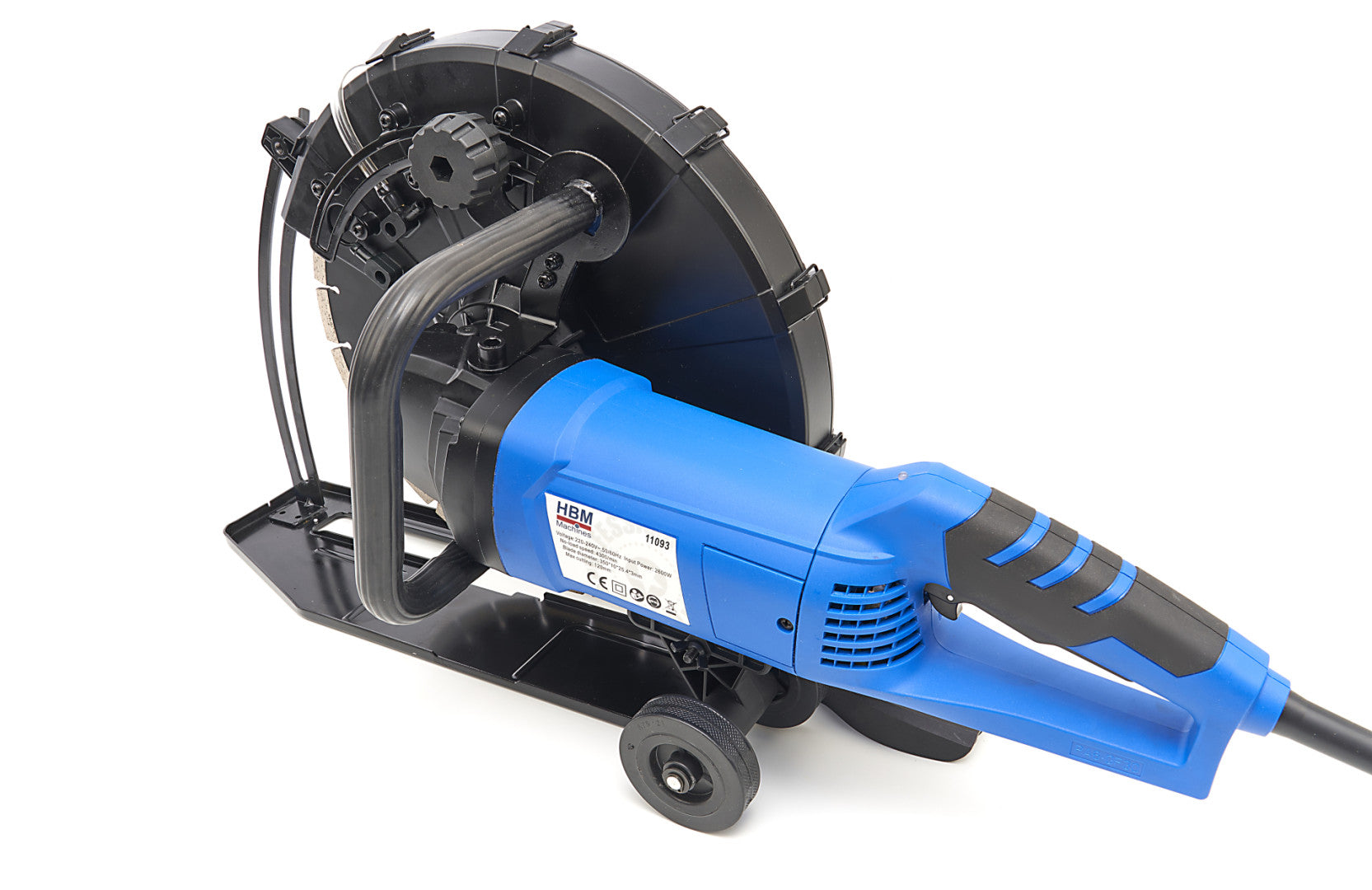 VÍZHŰTÉSES KÖRFŰRÉSZ BETONHOZ 2600W 350MM HBM