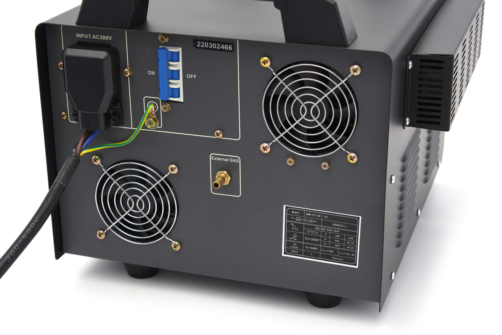 PLAZMAVÁGÓ KÉSZÜLÉK IGBT 16A 400V HBM