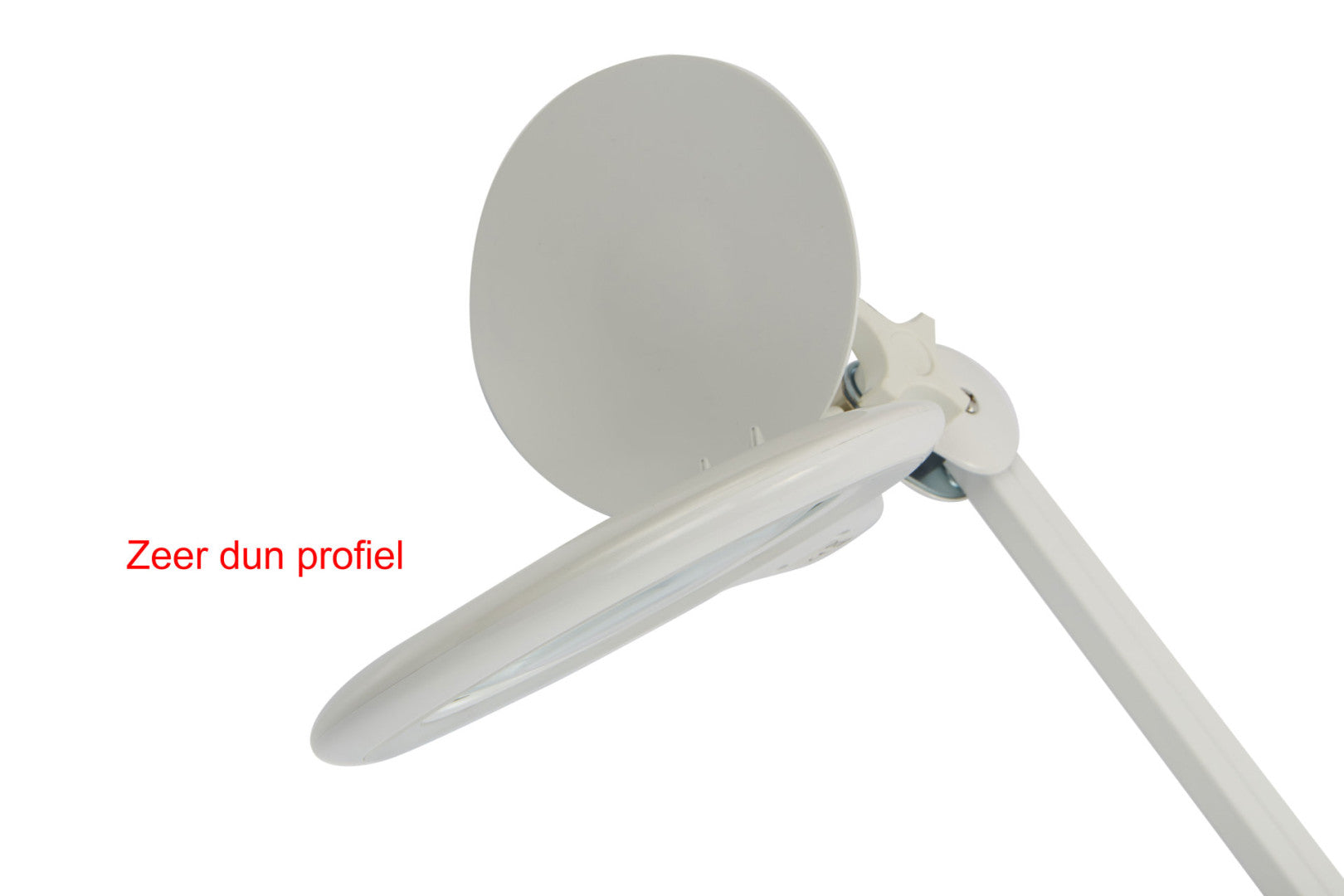 NAGYÍTÓS LED LÁMPA ÁLLÍTHATÓ ÉS ASZTALHOZ RÖGZÍTHETÓ ÁLLVÁNNYAL 3800 LUX HBM