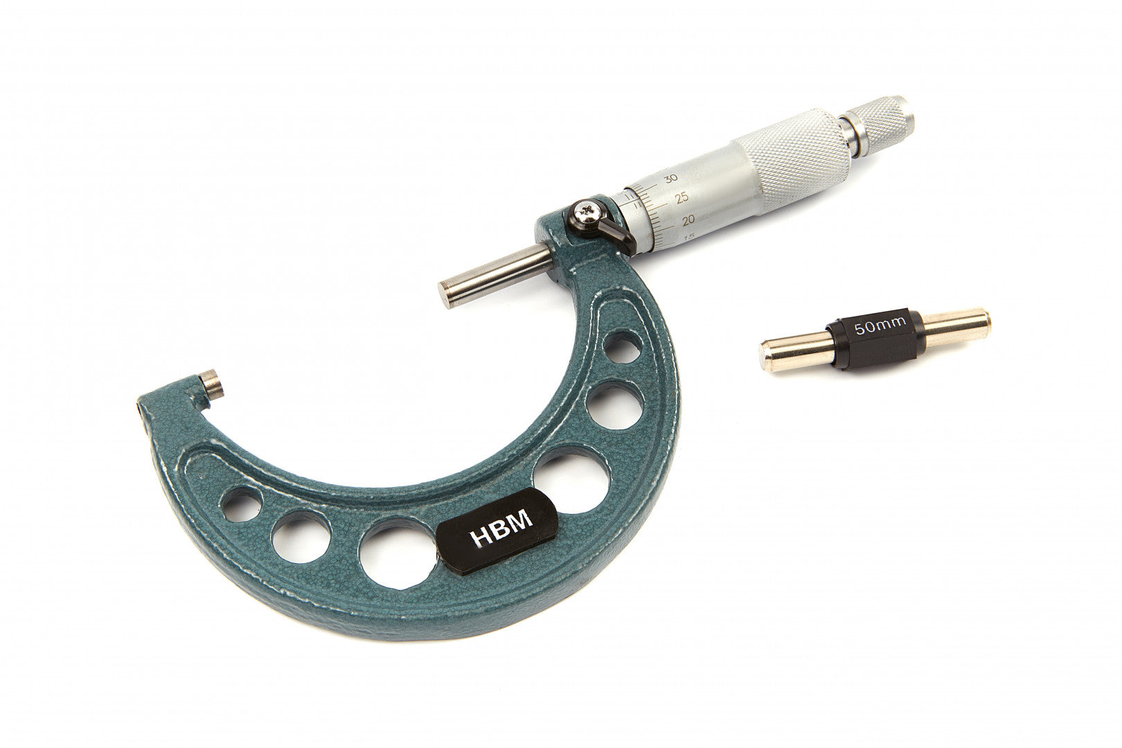 KÜLSŐ MIKROMÉTER 0 – 25 MM HBM 2 TÍPUS