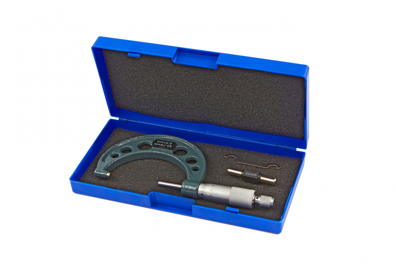 KÜLSŐ MIKROMÉTER 0 – 25 MM HBM 2 TÍPUS