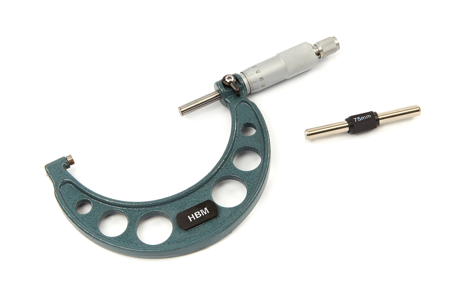 KÜLSŐ MIKROMÉTER 0 – 25 MM HBM 2 TÍPUS