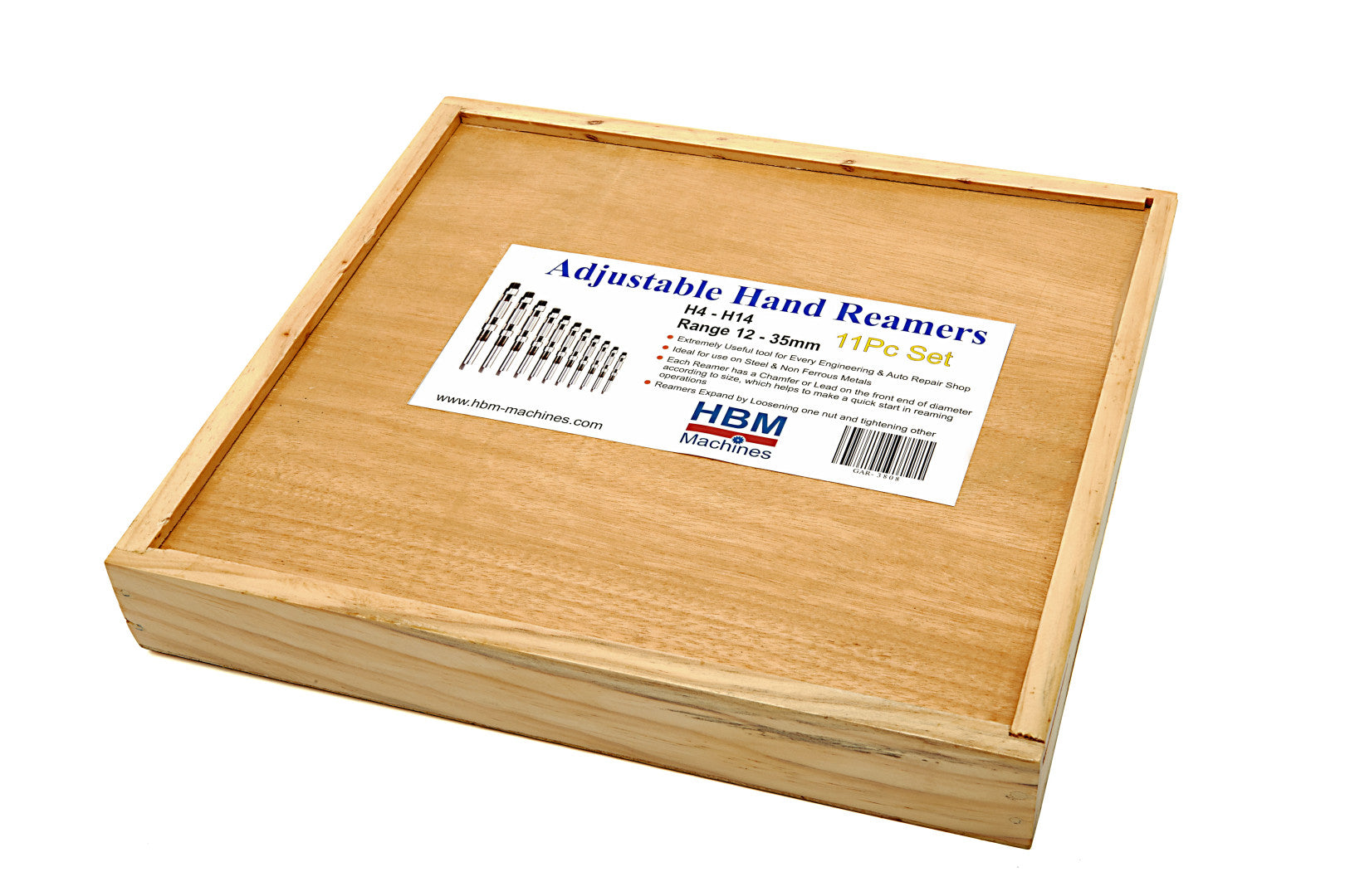 ÁLLÍTHATÓ DÖRZSÁR KÉSZLET 12MM T/M 35MM HBM