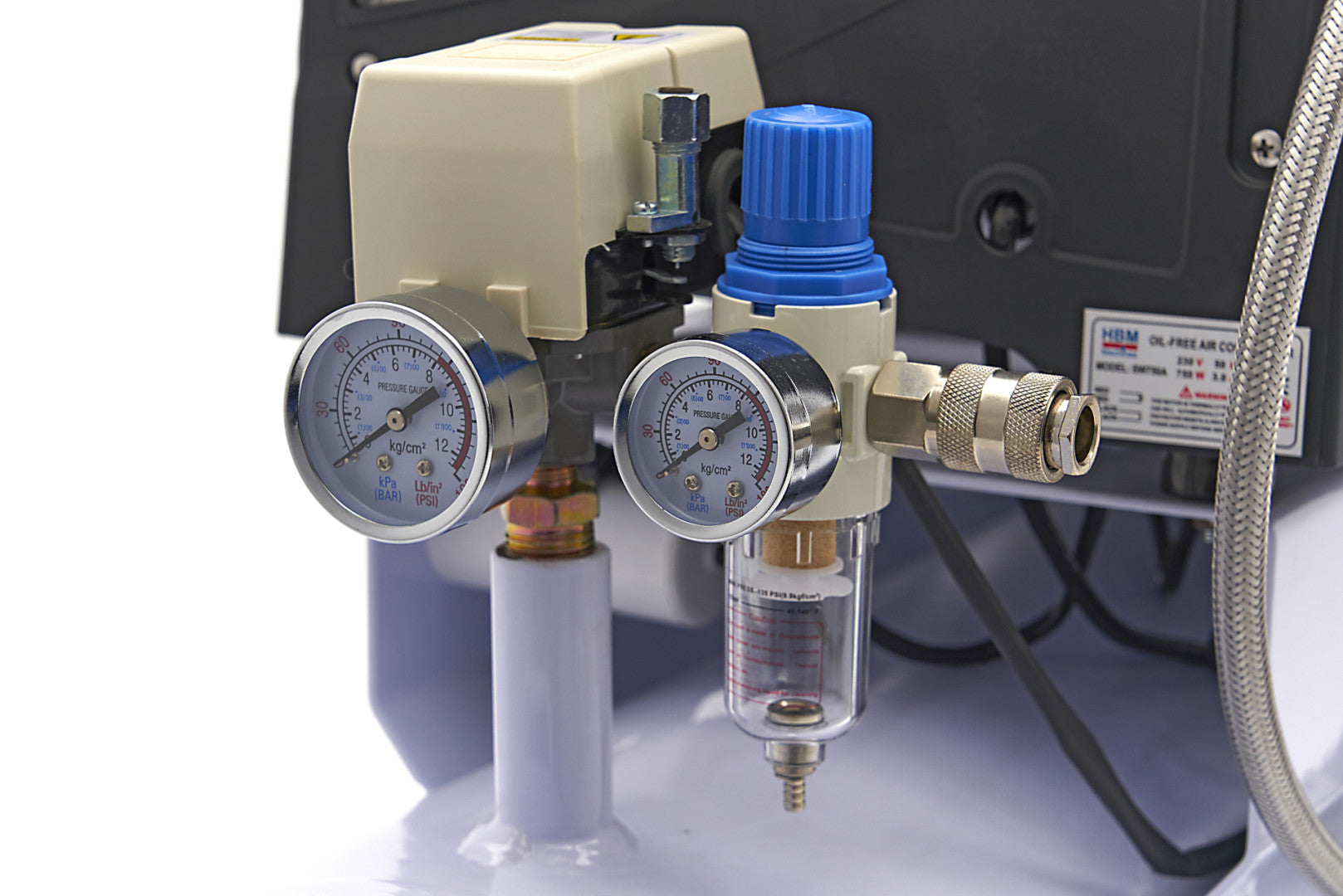 HALK KOMPRESSZOR HBM OLAJ NÉLKÜL 120 L