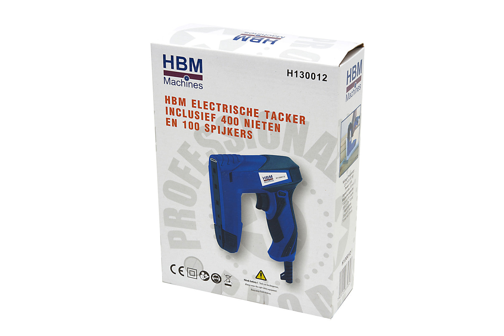 ELEKTROMOS TŰZŐ – SZEGECSELŐ GÉP 400 KAPOCS 100 SZEG HBM