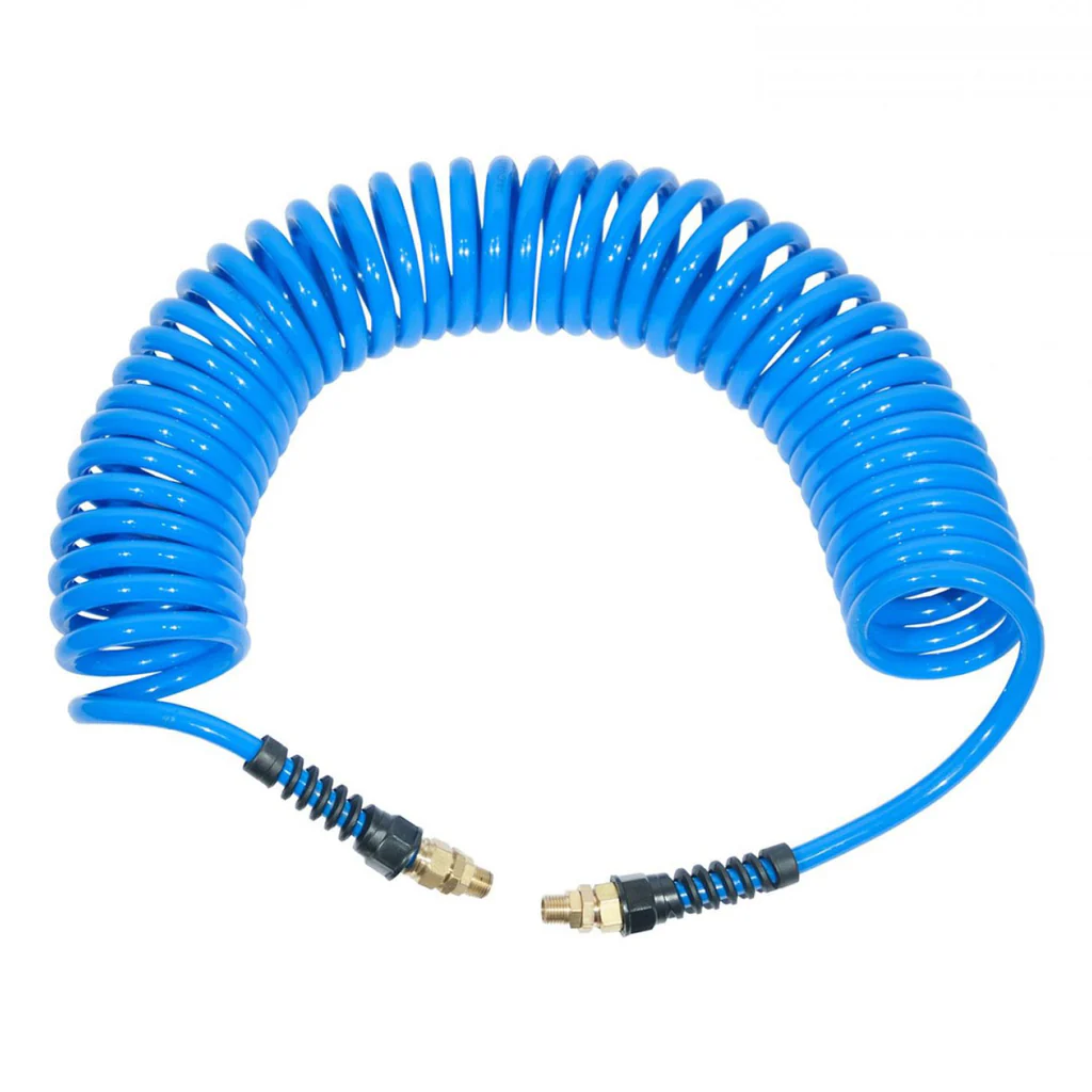 LÉGKULCS 1" 5000 NM REDATS + SPIRÁL LÉGTÖMLŐ 15M 12-16MM TÖMLŐ ÁTMÉRŐ KROFTOOLS