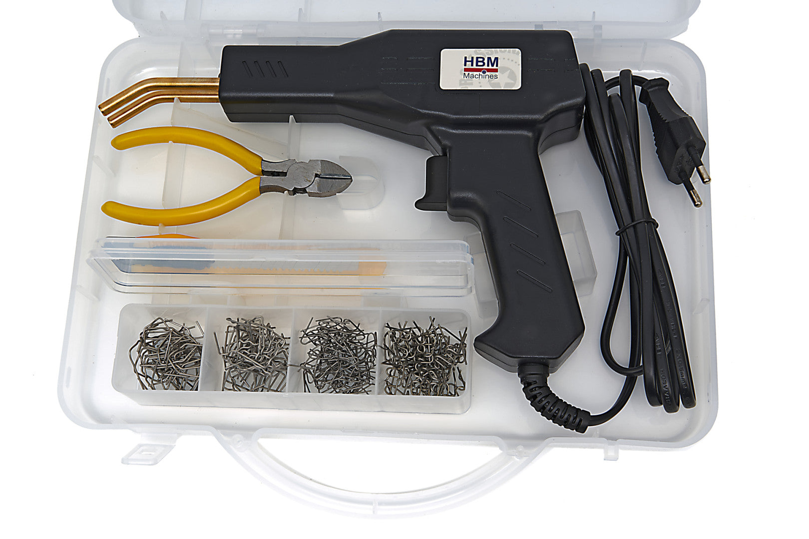 MŰANYAG HEGESZTŐ PISZTOLY 43W 200 TŰZŐKAPOCCSAL HBM