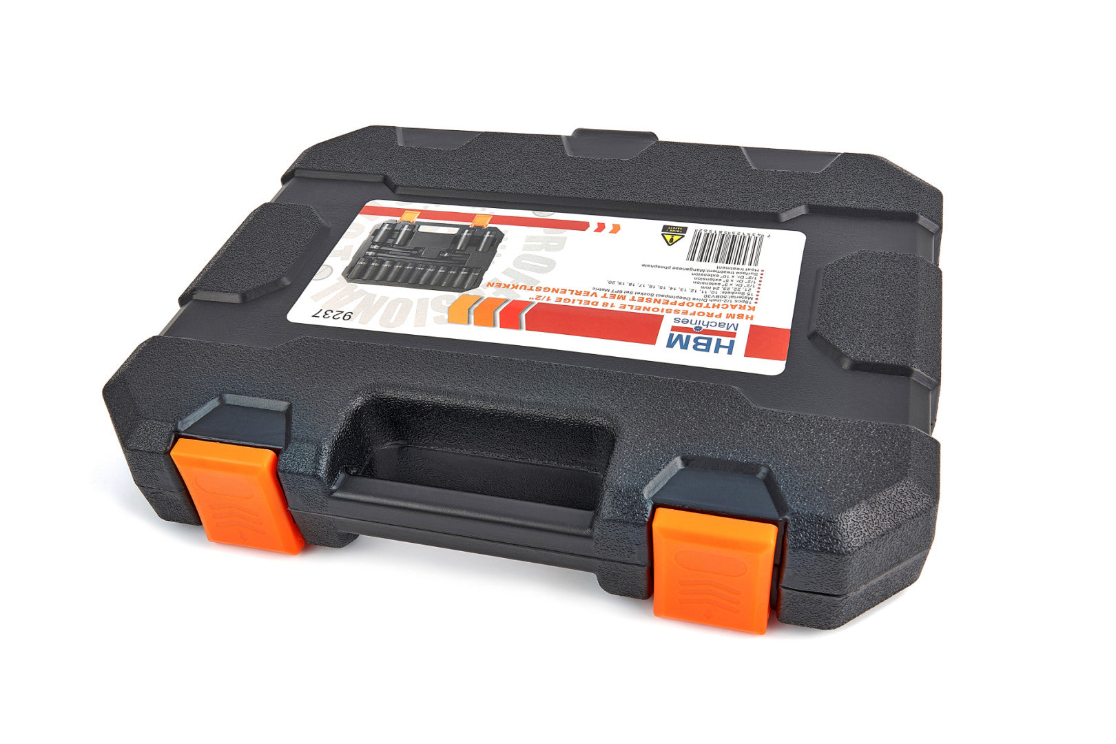 GÉPI DUGÓKULCS KÉSZLET 1/2" 18 DB HBM