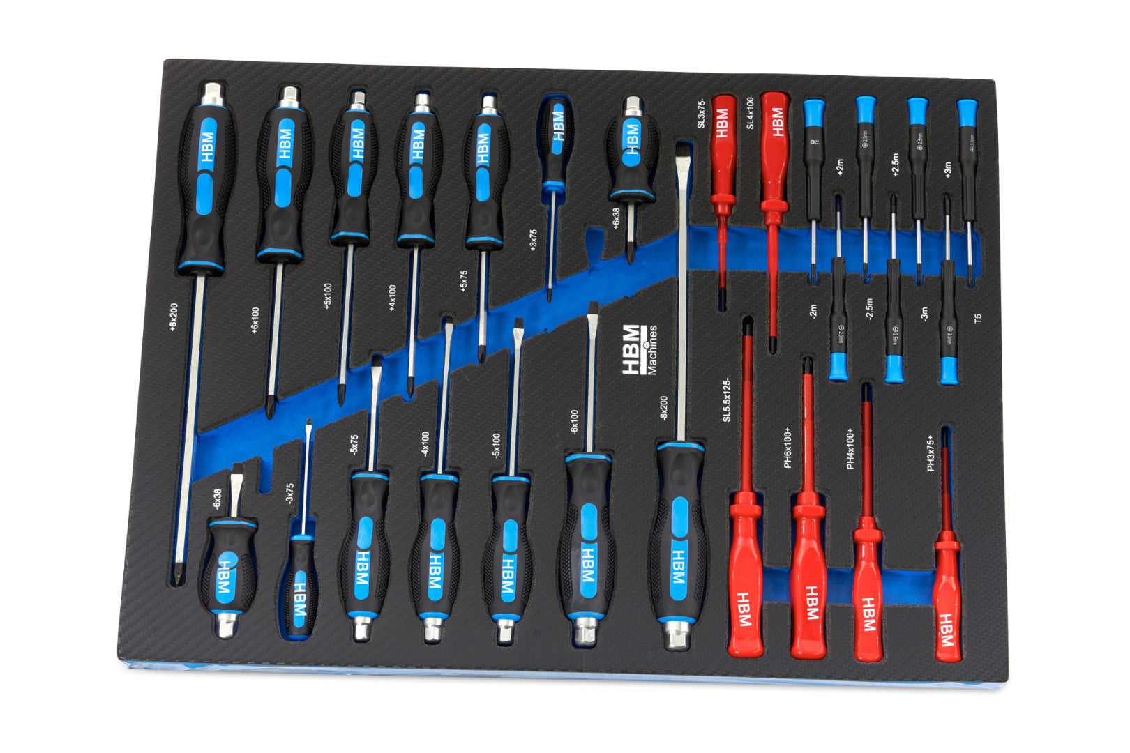 PROFESSZIONÁLIS FELSZERELT SZERSZÁMOS KOCSI – SZERSZÁMOS SZEKRÉNY 7 FIÓK 196 DB KÉK 5 MODUL PREMIUM, HOLLANDIA