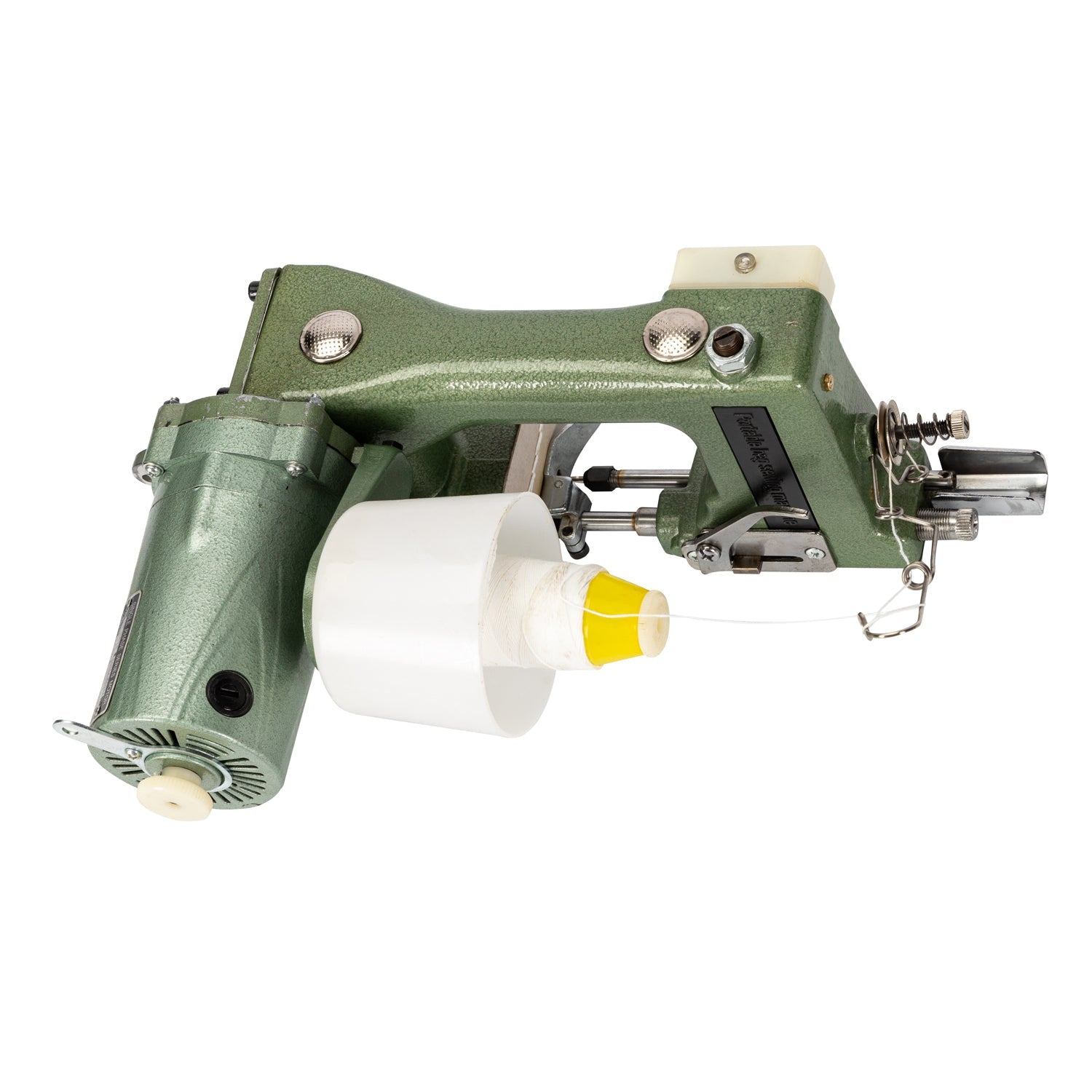 Hordozható zsákvarró gép, 130W