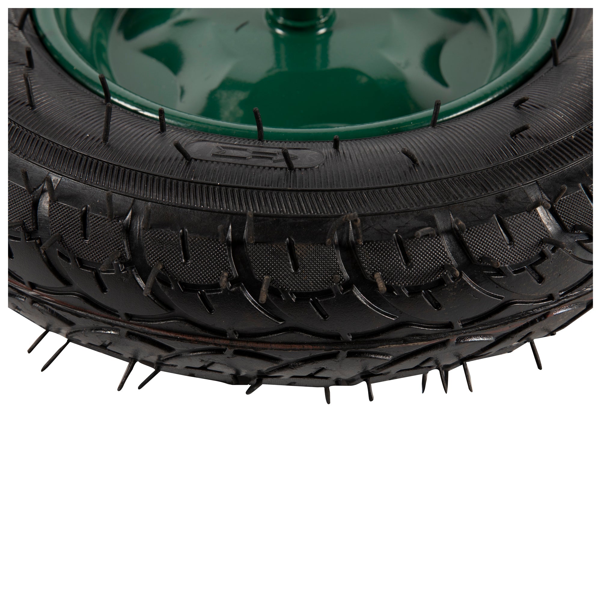 Talicska kerék belsővel 350-8 zöld