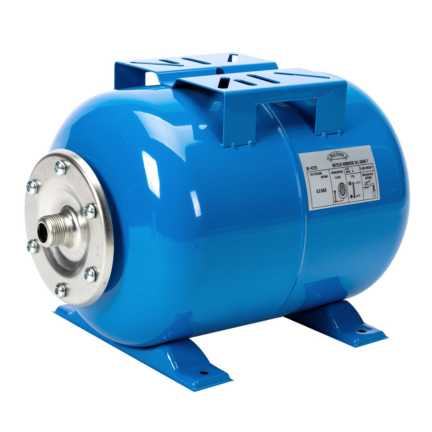 HIDROFOR TARTÁLY - HORIZONTÁLIS 24L 6 BAR 1 INCH