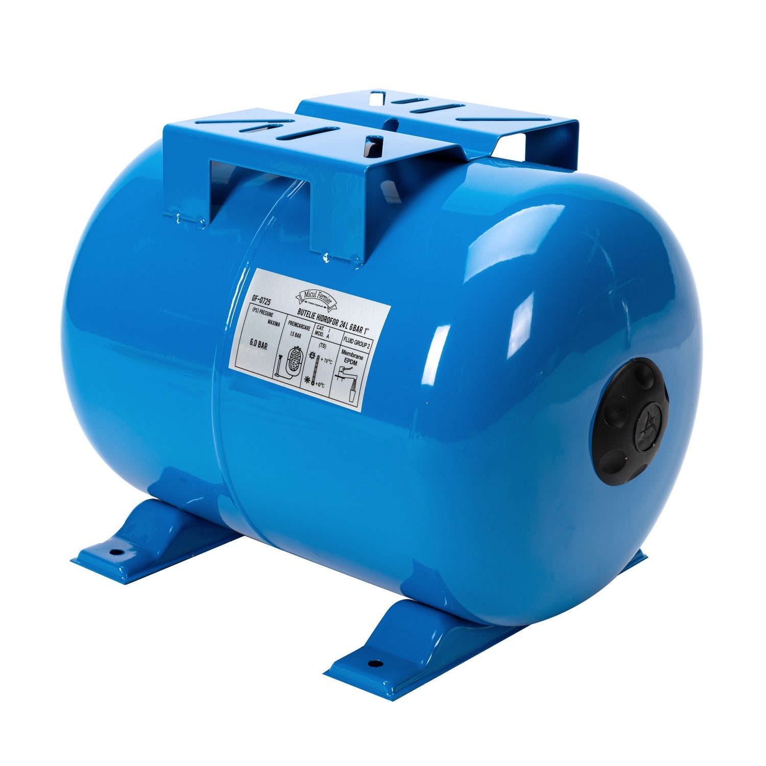 HIDROFOR TARTÁLY - HORIZONTÁLIS 24L 6 BAR 1 INCH