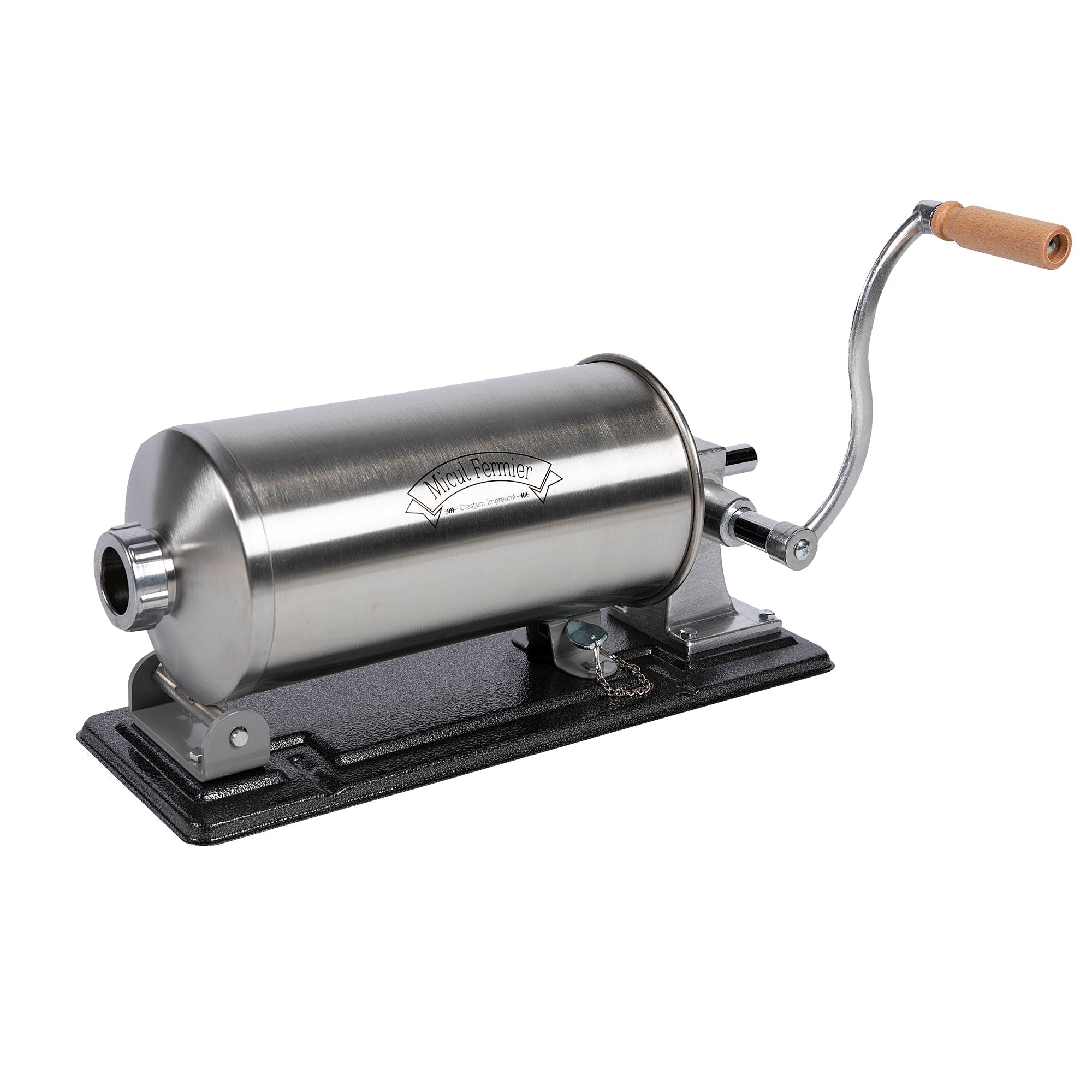 Kolbásztöltő gép, Inox, 5 tölcsérrel, 5.5 kg