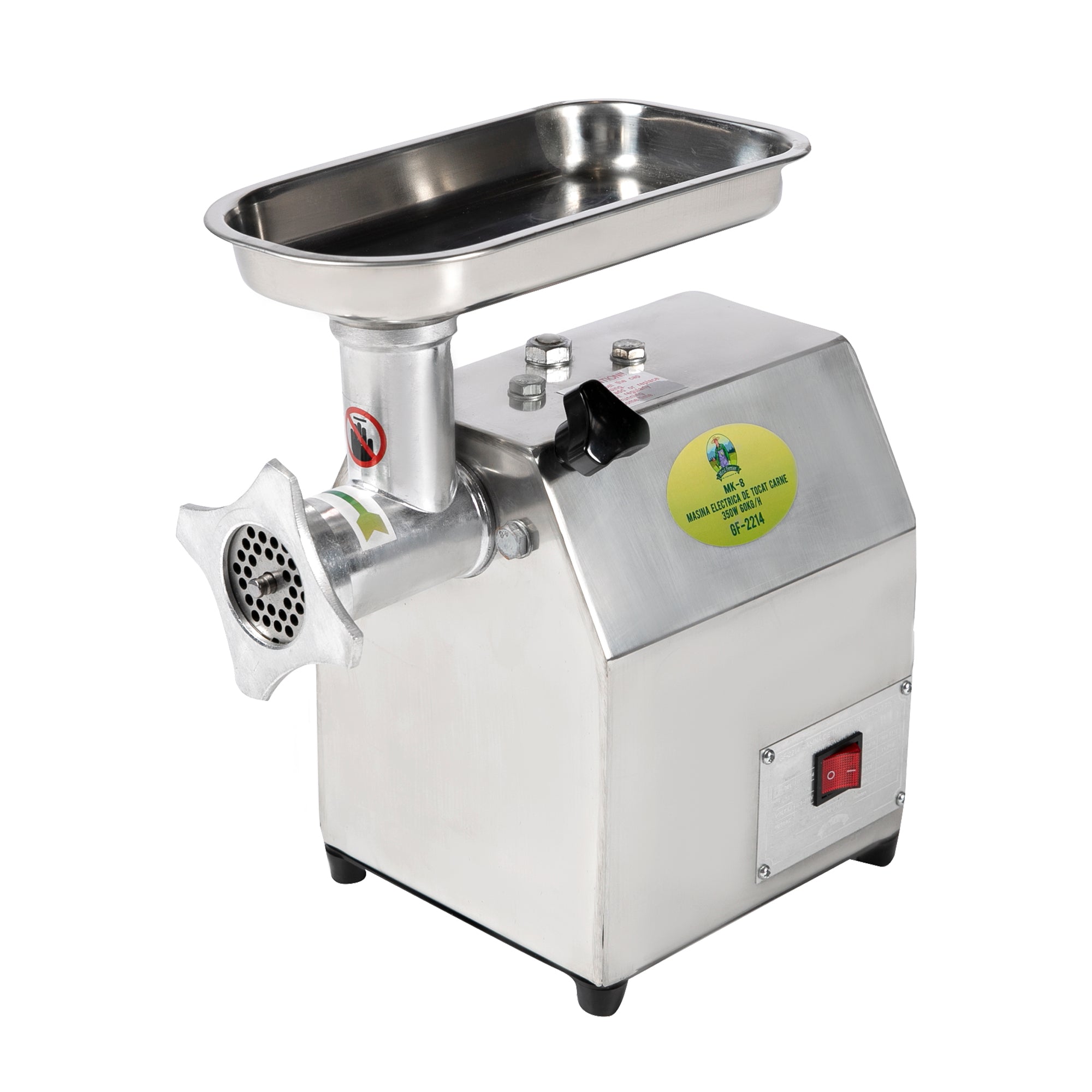 Elektromos húsdaráló gép 350W 60kg/h Inox