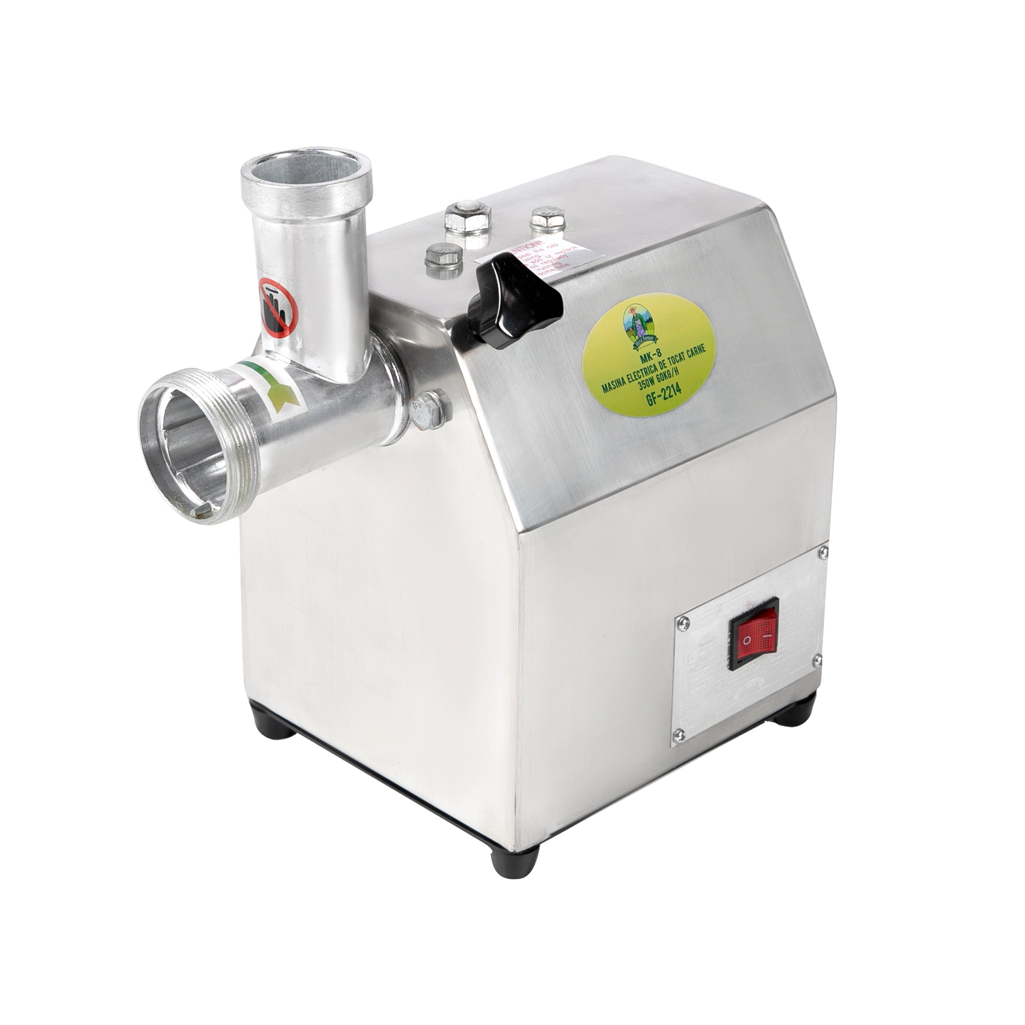Elektromos húsdaráló gép 350W 60kg/h Inox