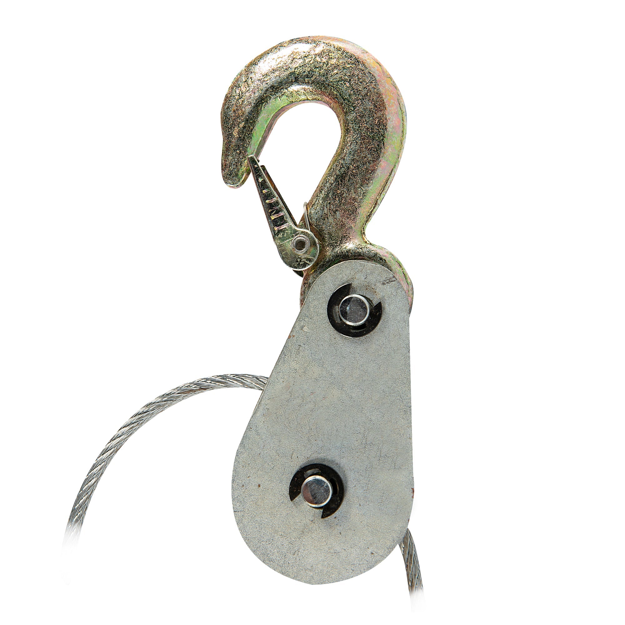 TRAILER PRO 2T FÖLKÖTŐKÁBEL 4MM KÉTOLDALAS FOGAKKAL ÉS TRIPLA HOROGGAL