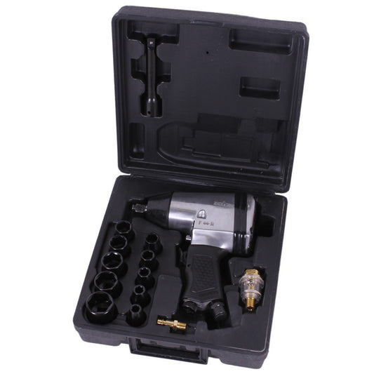 LÉGKULCS KÉSZLET 1/2" DUGÓKULCSOKKAL 9-27 MM