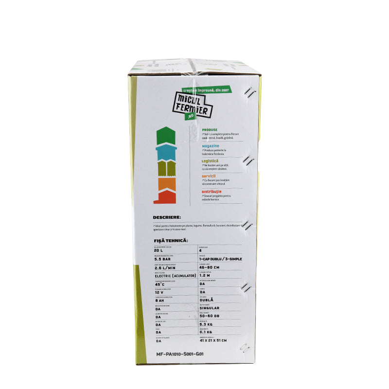 PERMETEZŐ 20 L PANDORA AKKUMULÁTORRAL G01 MICUL FERMIER