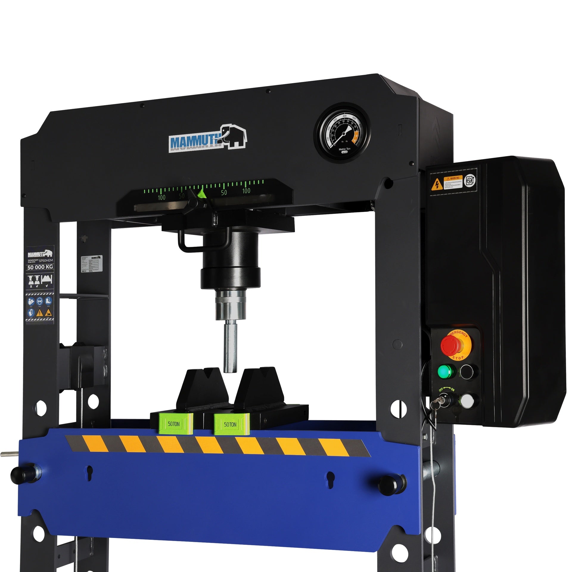 ELEKTRO-HIDRAULIKUS PRÉS 50T MAMMUTH