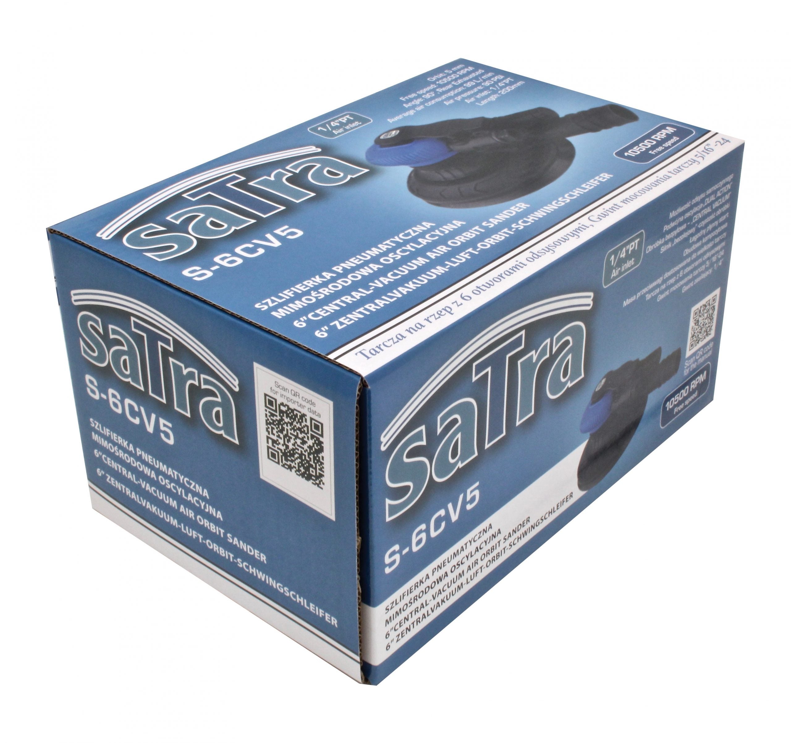 PNEUMATIKUS EXCENTRIKUS CSISZOLÓ 150 MM SATRA