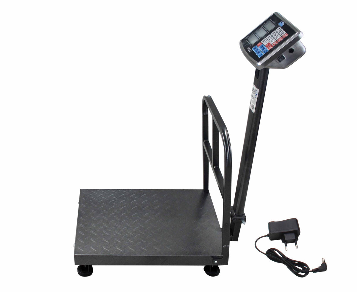 Mérleg platformal és összecsukható karral LCD kijelzővel 300 kg SATRA
