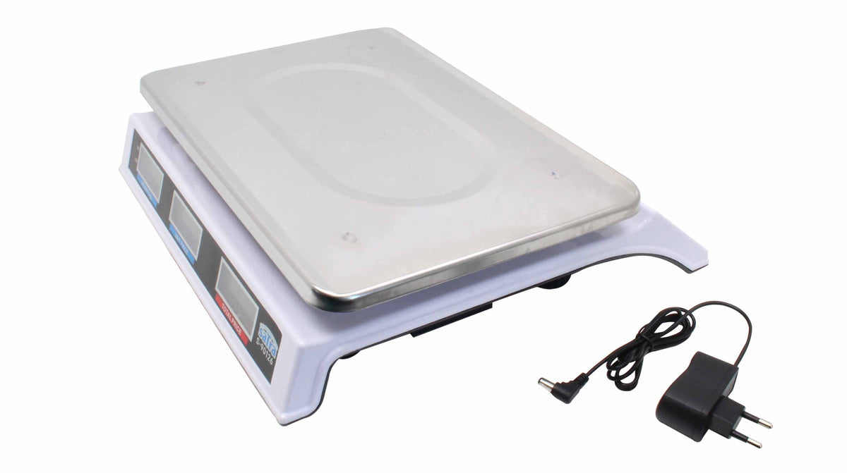 Elektronikus mérleg LCD kijelzővel 200g-40 kg SATRA