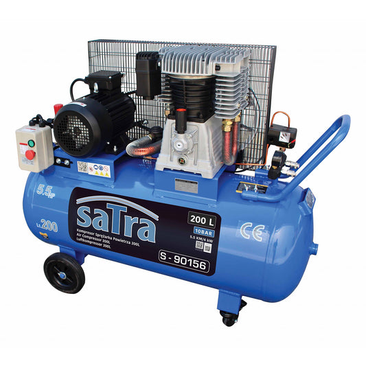 LÉGKOMPRESSZOR 200L 5.5LE 380V SATRA