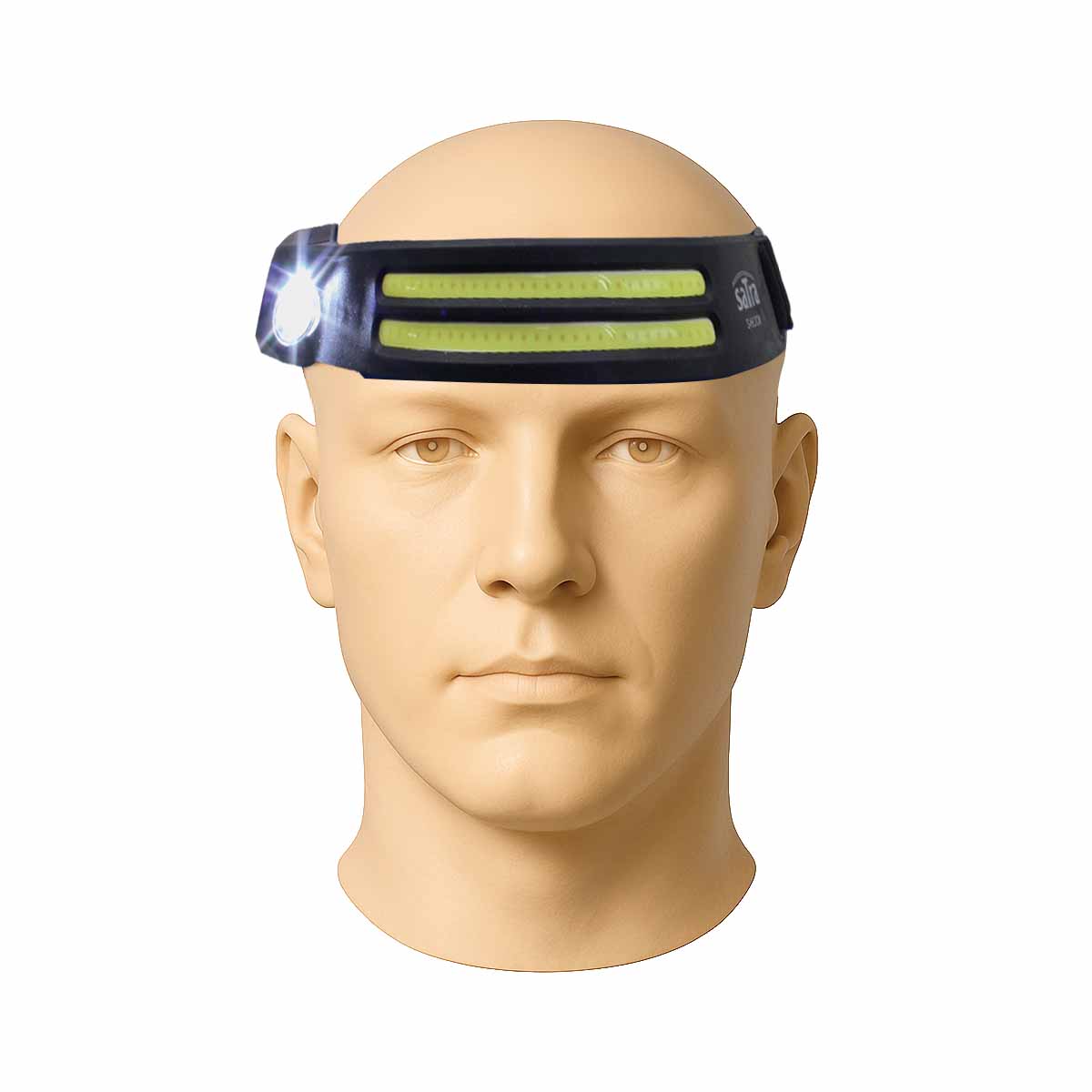 COB LED FEJLÁMPA MOZGÁSÉRZÉKELŐVEL 3-5 W 350 LUMEN SATRA