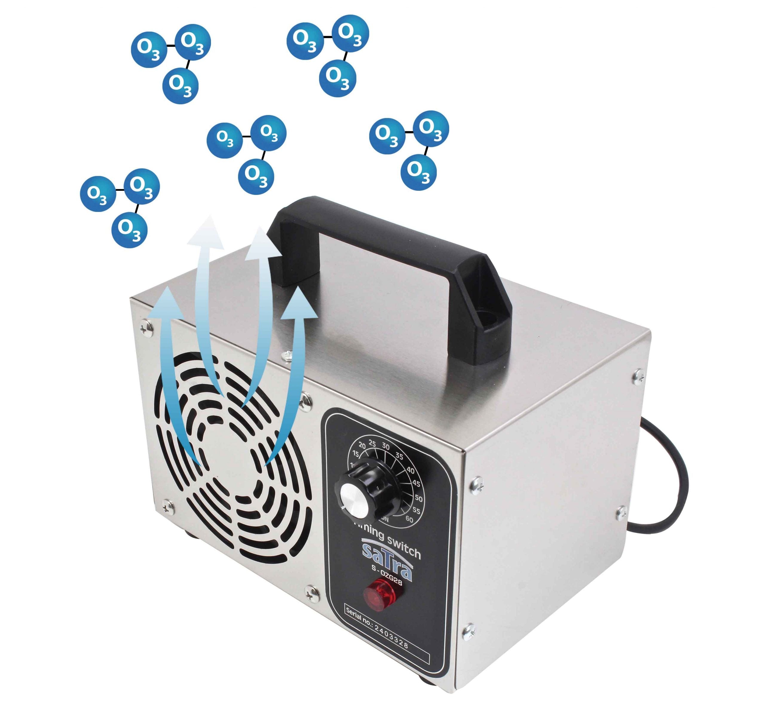 ÓZON GENERÁTOR IDŐZÍTÓVEL 28000 mg/h ASTA