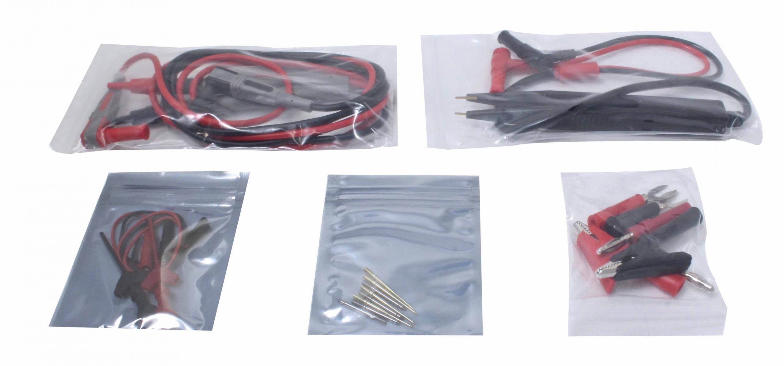 KÁBEL ÉS KIEGÉSZÍTŐ KÉSZLET MULTIMÉTERHEZ 21 DARABOS SATRA