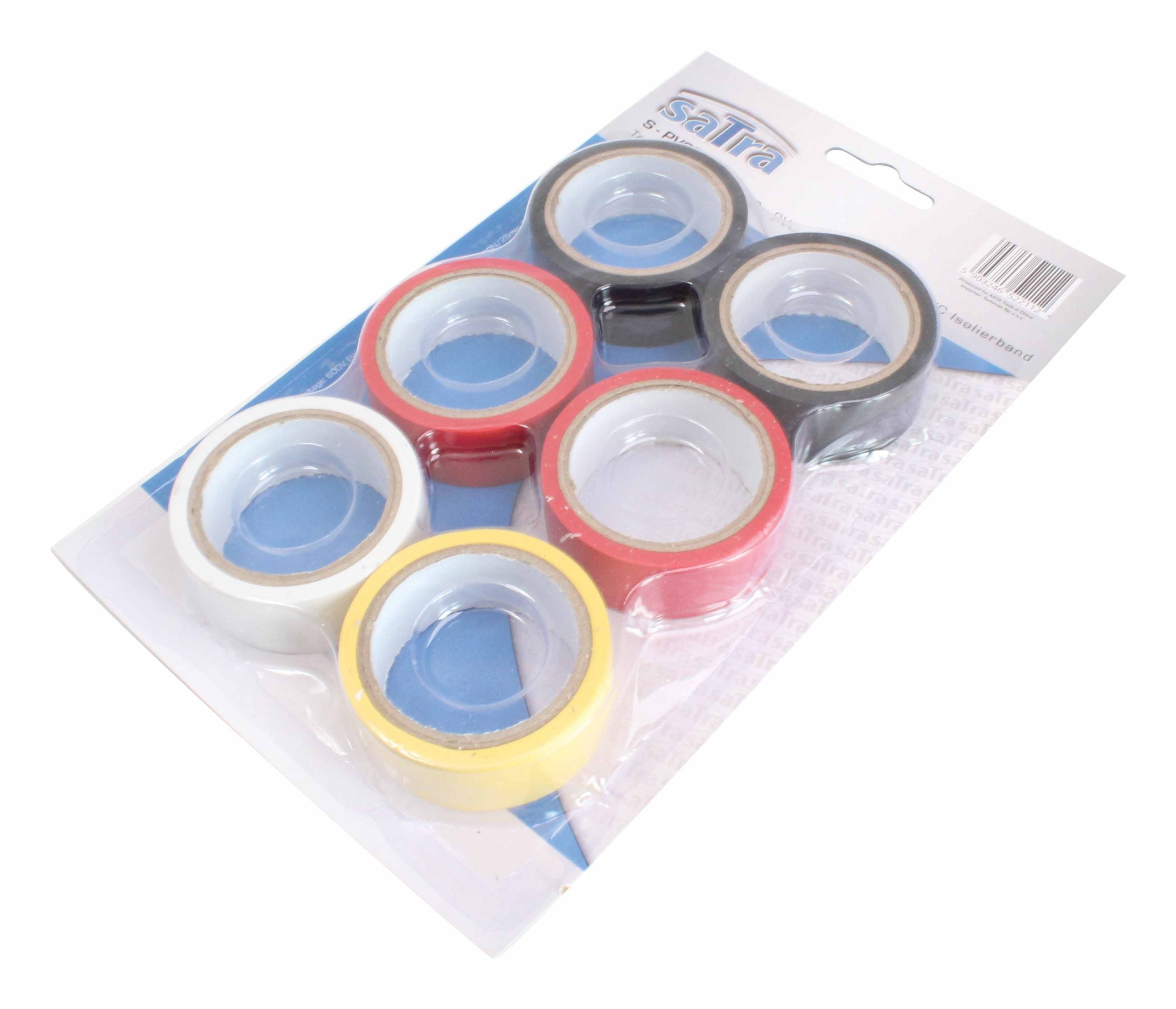 PVC SZIGETELŐSZALAG KÉSZLET 6 DB