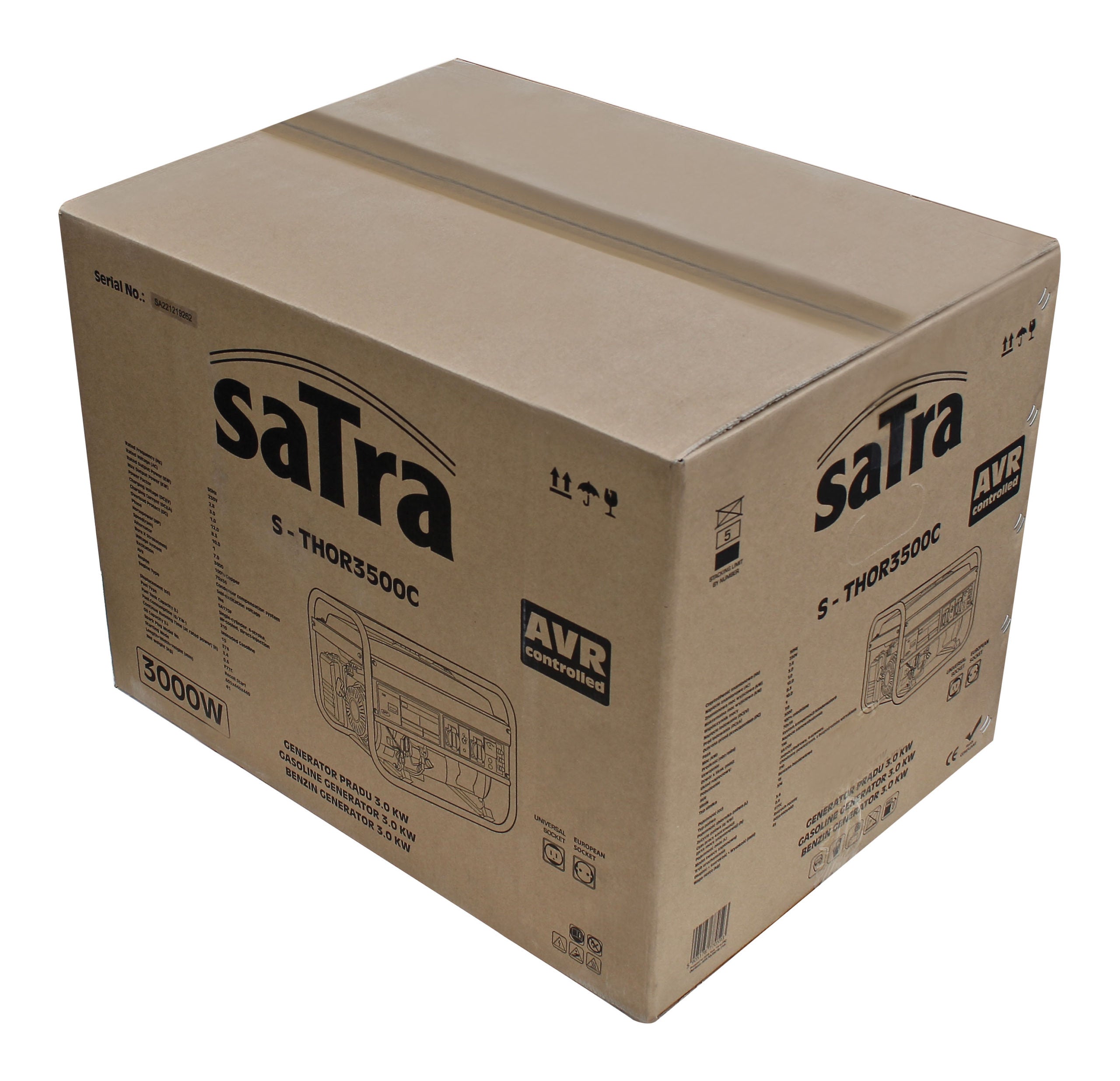 BENZINES GENERÁTOR 3.0 KW 7 LE