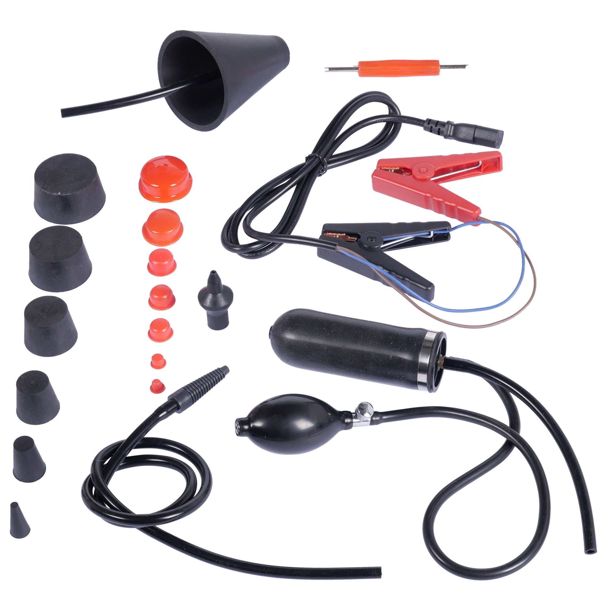 SZIVÁRGÁSELLENÖRZŐ FÜST GENERÁTOR 12 V TARTOZÉKOKKAL FLUXON