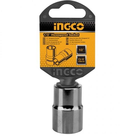 RÖVID DUGÓKULCS 1/2" 21MM INGKO