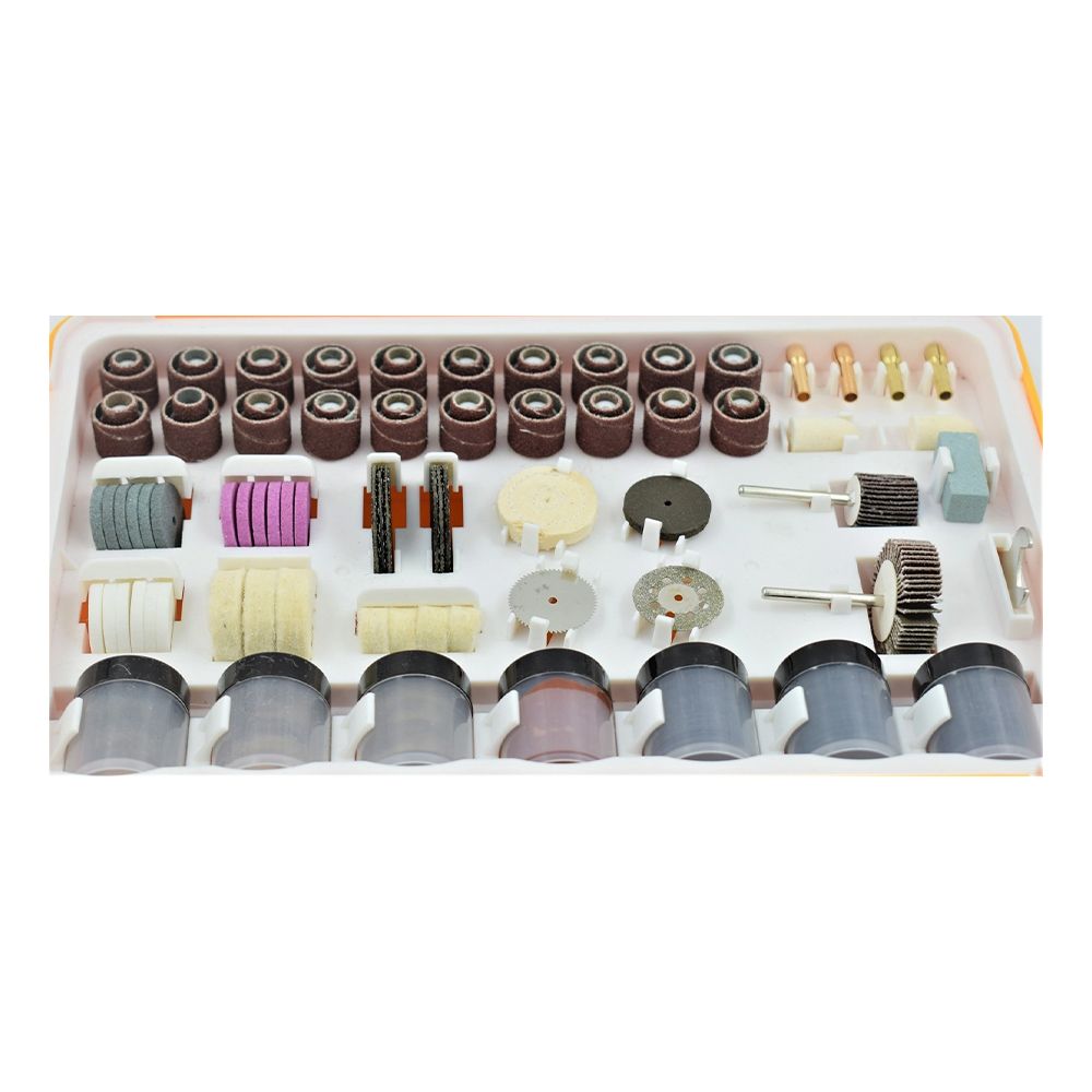 EGYENES CSISZOLÓ KIEGÉSZÍTÓ KÉSZLET 410 DB INGCO