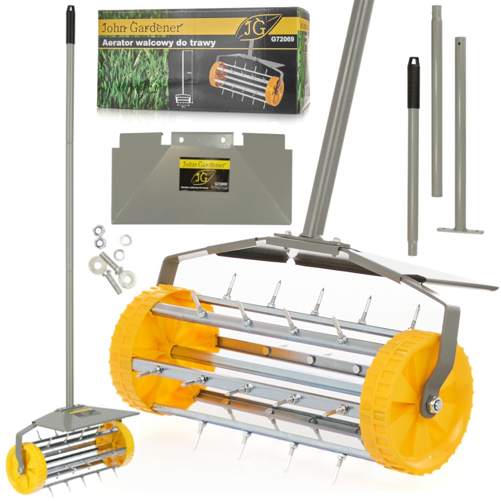 GEKO KÉZI GÖRGŐS GYEPSZELLŐZTETŐ