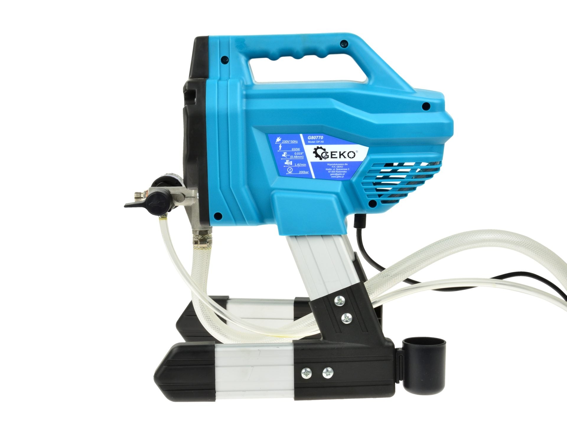 LÉGMENTES FESTÉKSZÓRÓ PISZTOLY 650 W GEKO