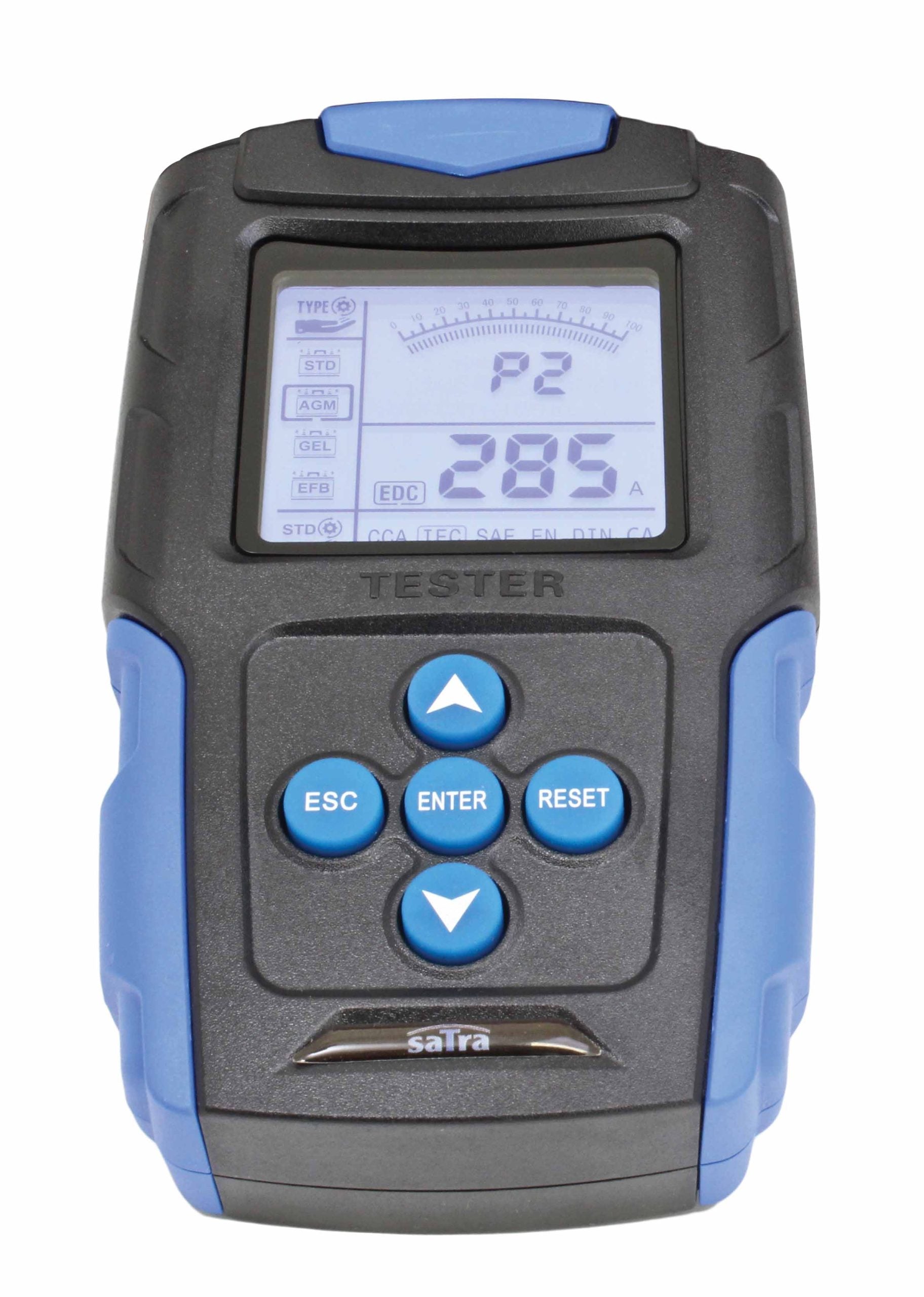 Autó akkumulátorteszter LCD kijelző 12-24V