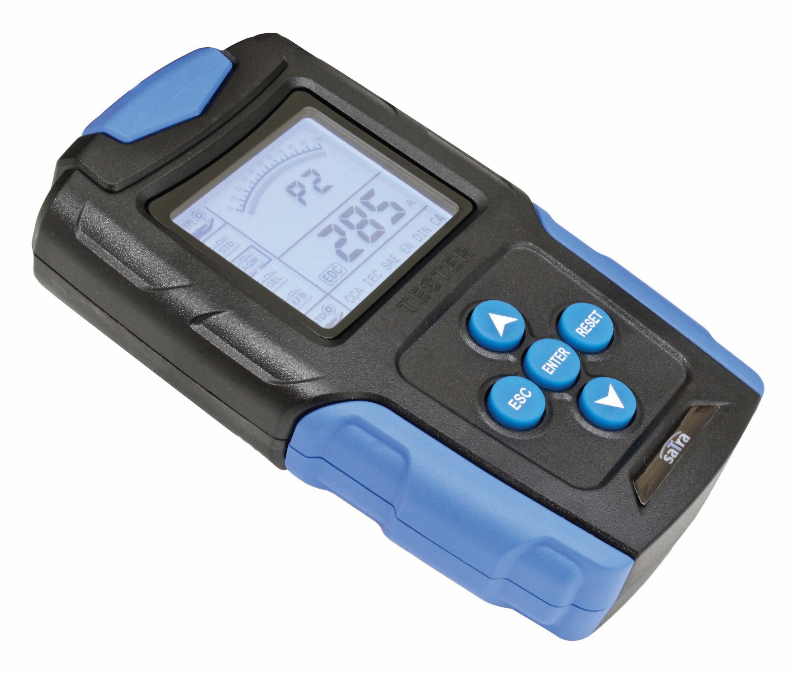 Autó akkumulátorteszter LCD kijelző 12-24V