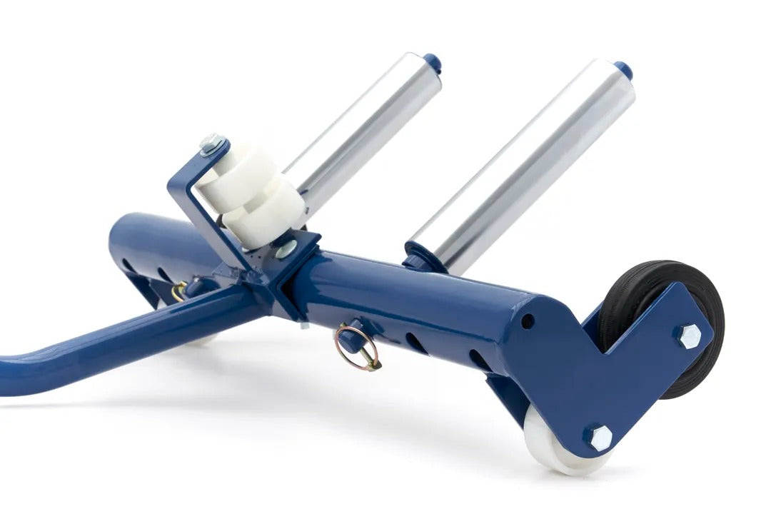 TEHERAUTÓ KERÉK- ÉS GUMIABRONCS SZÁLLÍTÓ KOCSI, 250 KG TEHERBÍRÁS HBM MACHINES