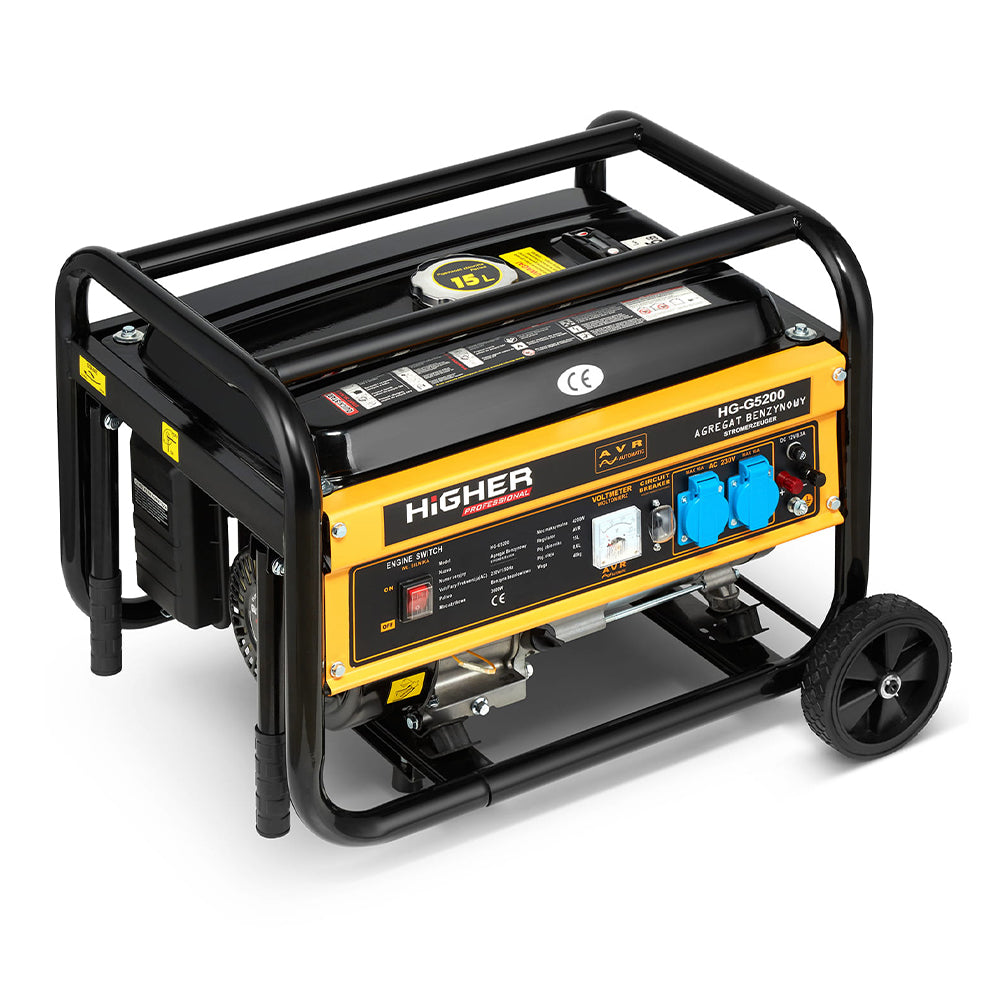 Benzines generátor 4.2KW 7.5le HIGHER