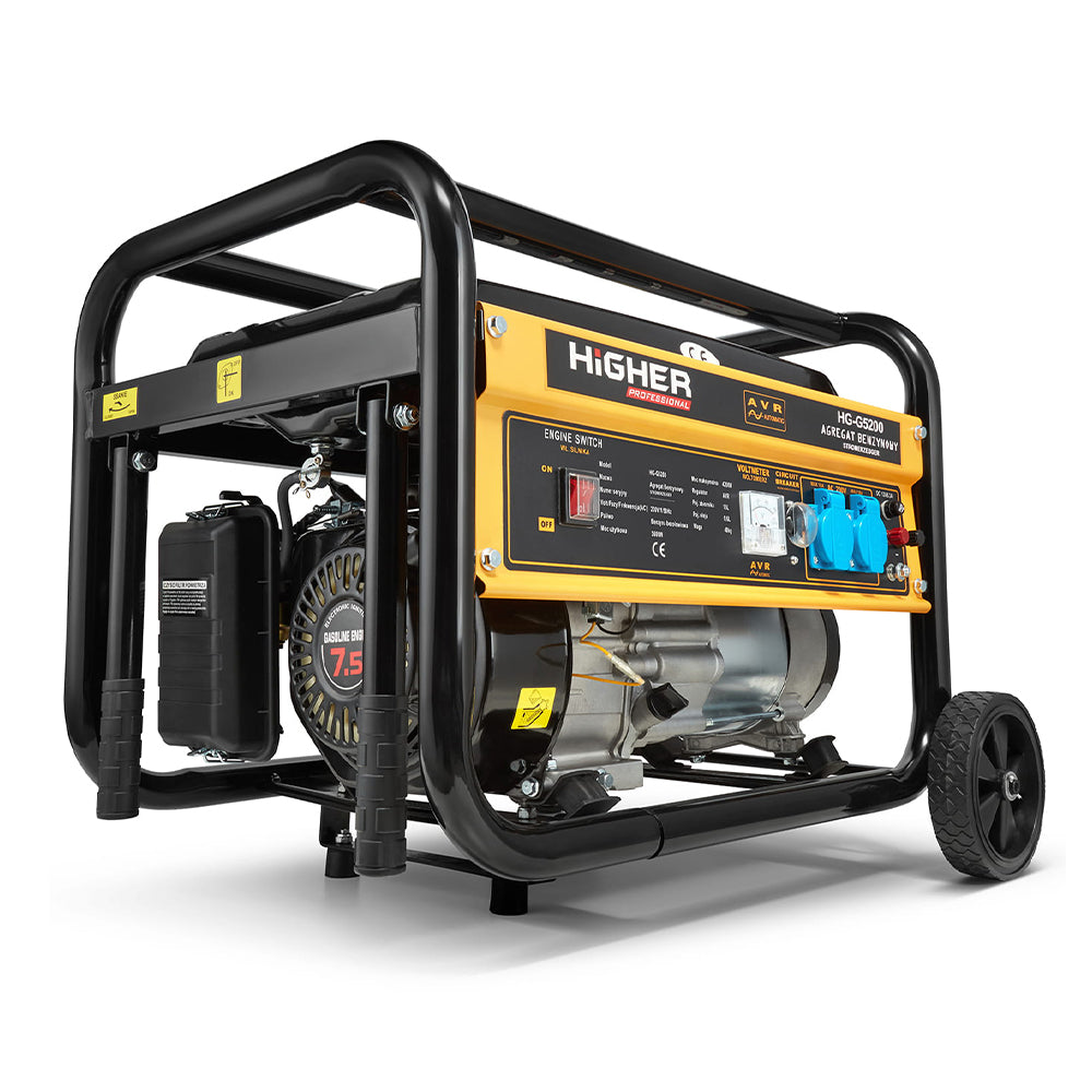 Benzines generátor 4.2KW 7.5le HIGHER
