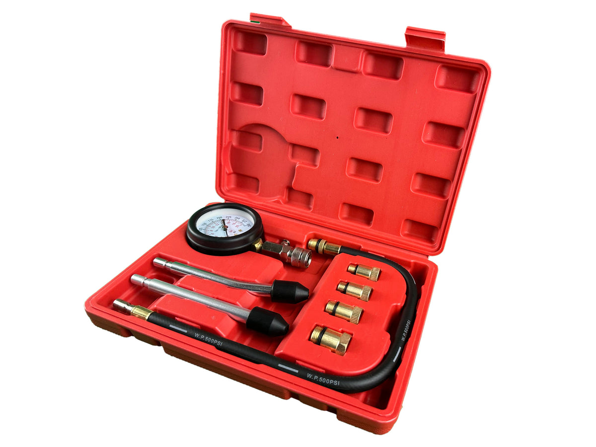 Benzines kompressziomérő 8 db GEBO TOOLS