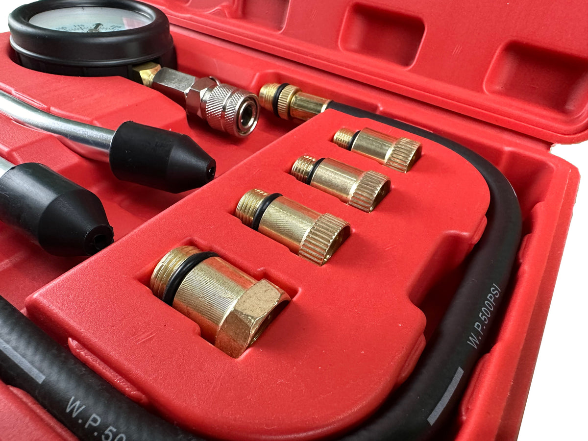 Benzines kompressziomérő 8 db GEBO TOOLS