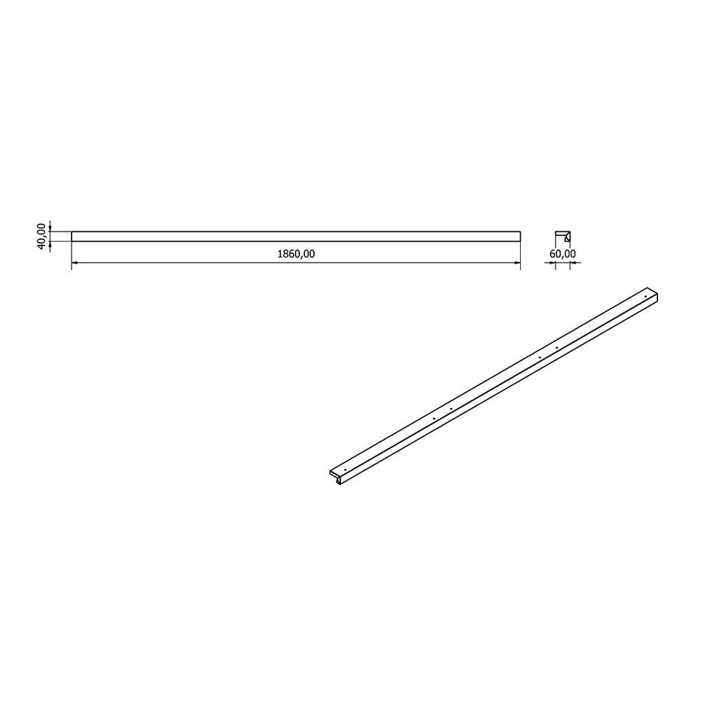 LED LÁMPA BURKOLAT 120 CM GB9529 GB9534 ÉS GB9535 BÚTORMODULOKHOZ