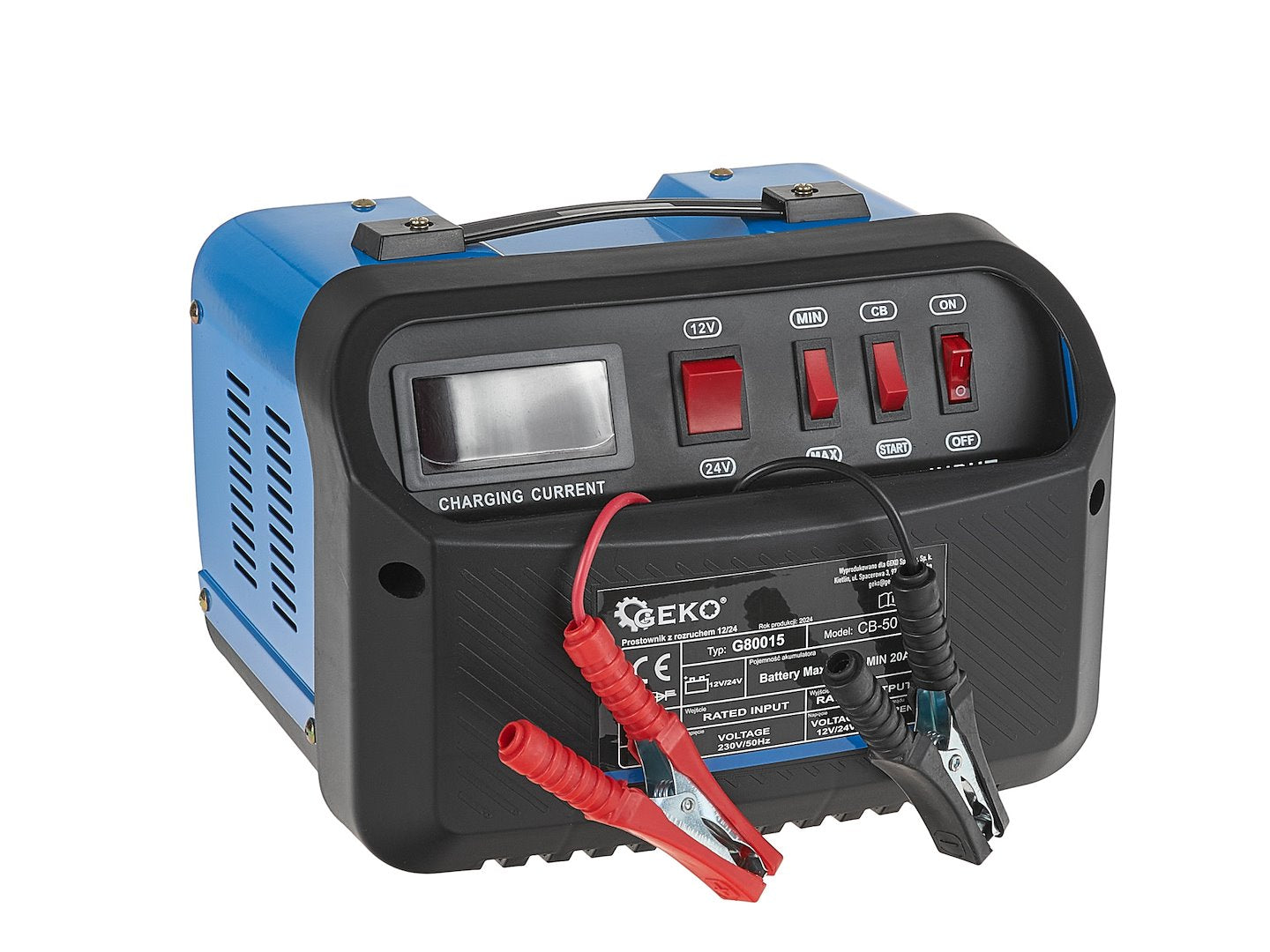 Bikázó és akkumulátor töltő cb50 12v/24v 30 a 20-380 ah
