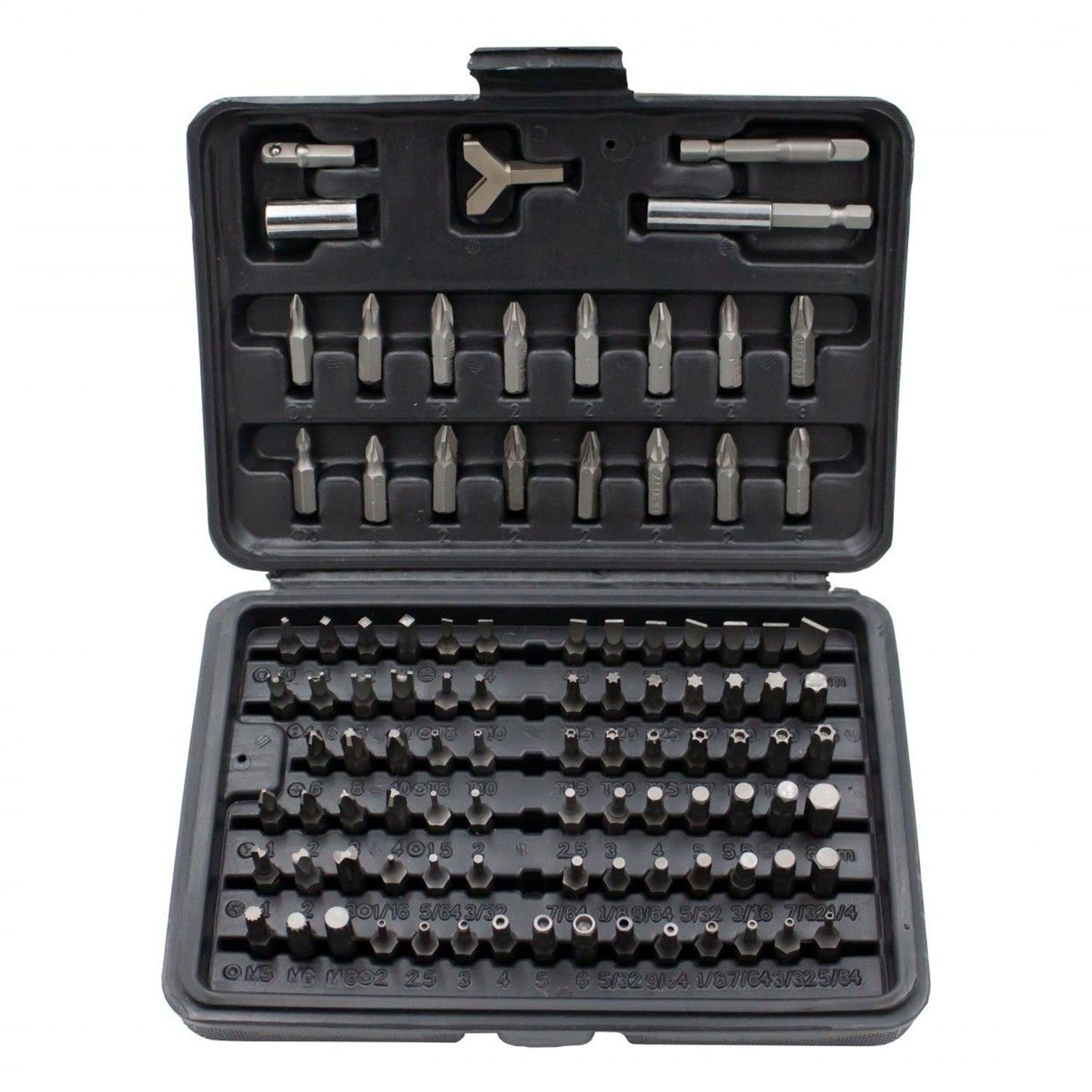 Bit készlet 1/4" 100 db KROFTOOLS