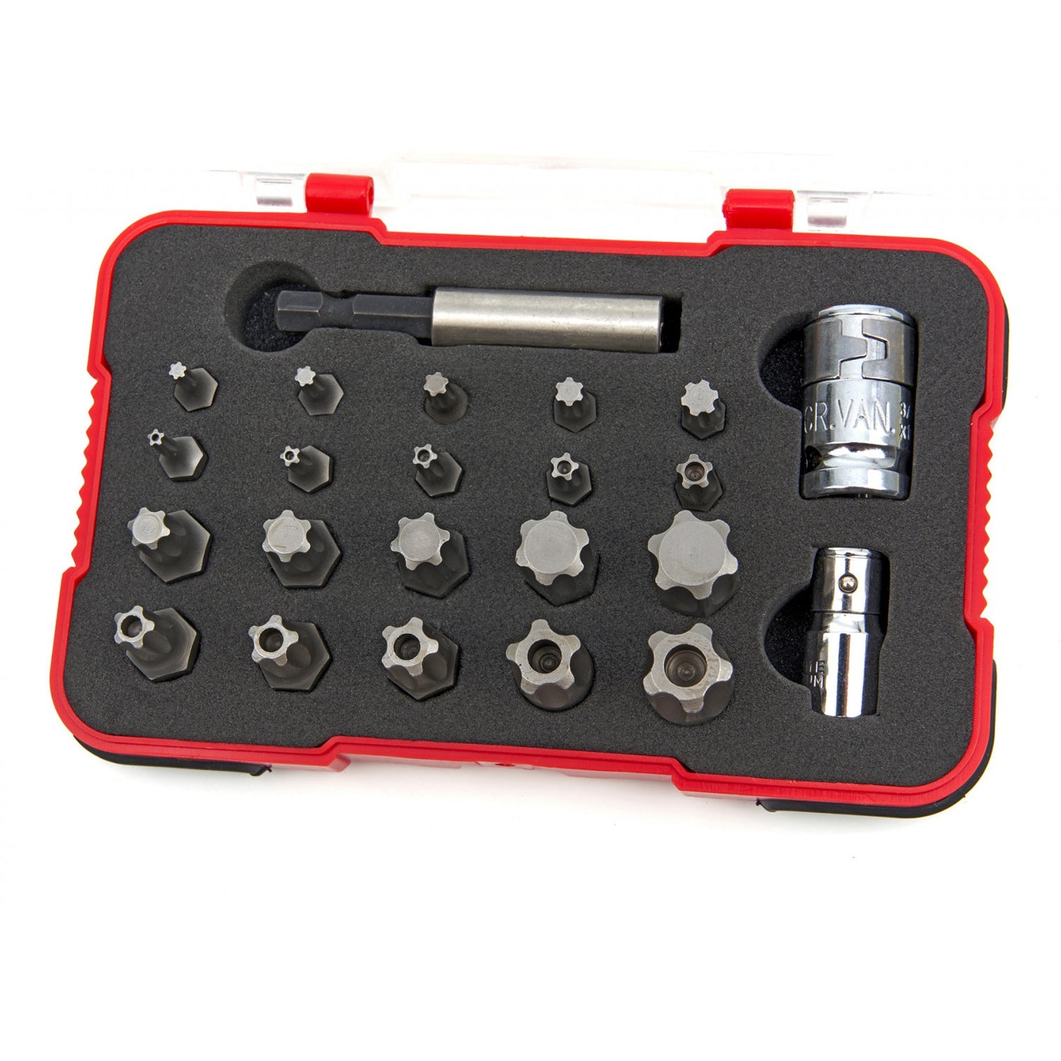 Bit TORX készlet – TORX plus – TORX plus security 23 db HBM