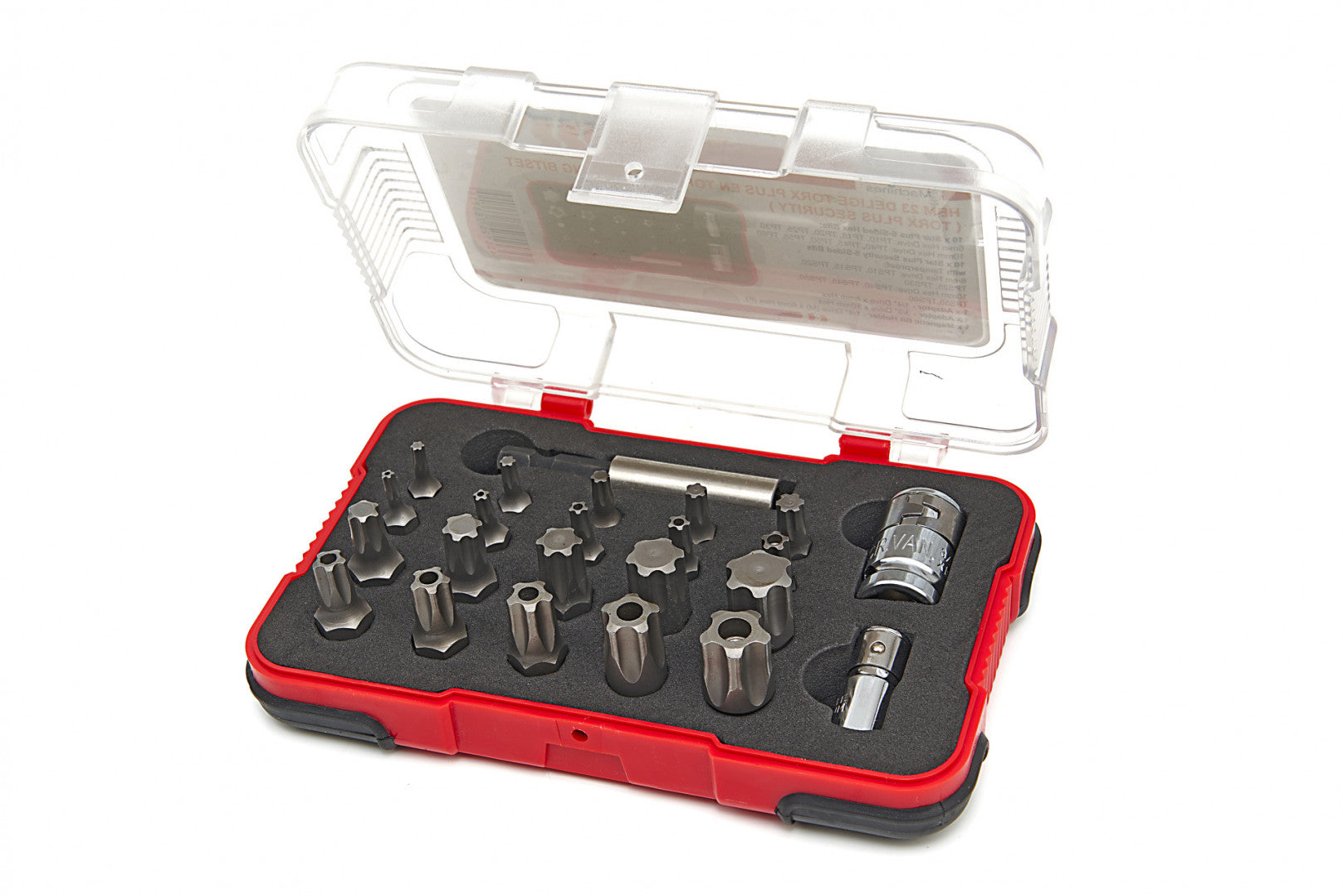Bit TORX készlet – TORX plus – TORX plus security 23 db HBM